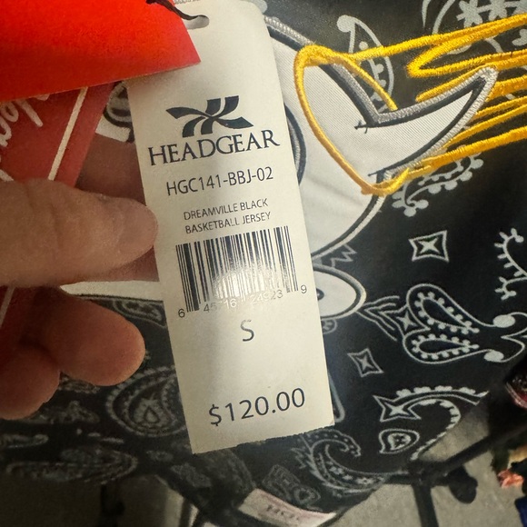 K Cole Dreamville Black and White Paisley Jersey - Picture 6 of 8